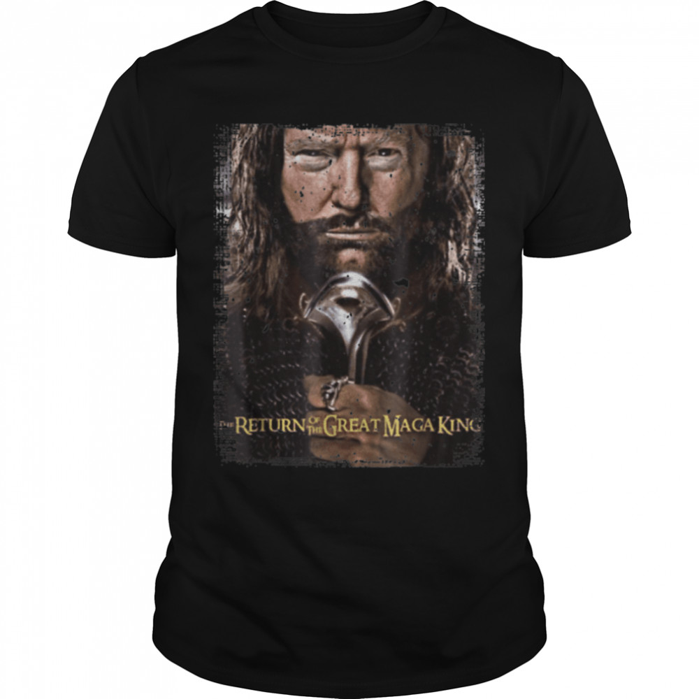 Anti Joe Biden Ultra Maga The Return Of The Great Maga King T-Shirt B0B185QBJ8