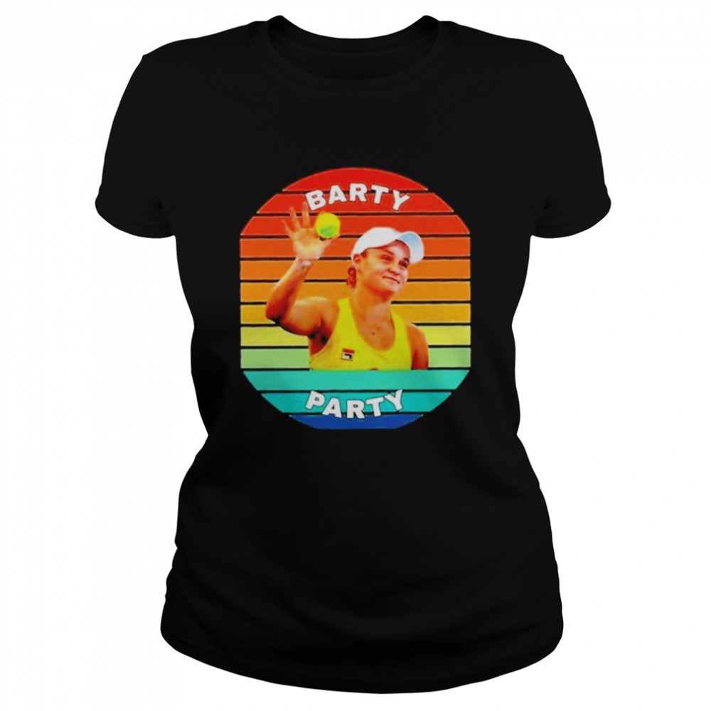 Barty Tennis Pro Australia Vintage  Classic Women's T-shirt