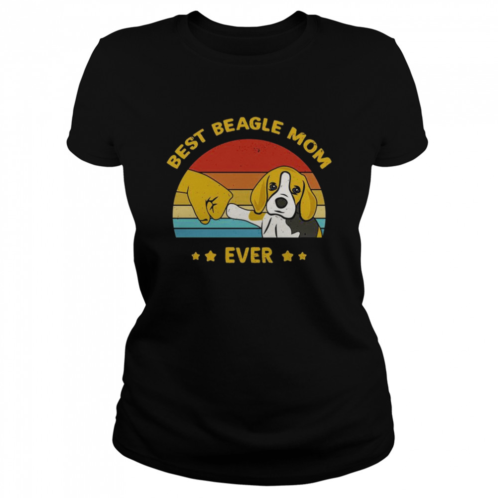 Best Beagle Mom Ever  Classic Women's T-shirt