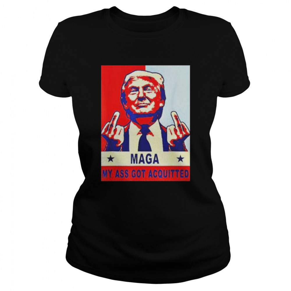 Donald Trump maga ultra for men shirt Classic Women's T-shirt