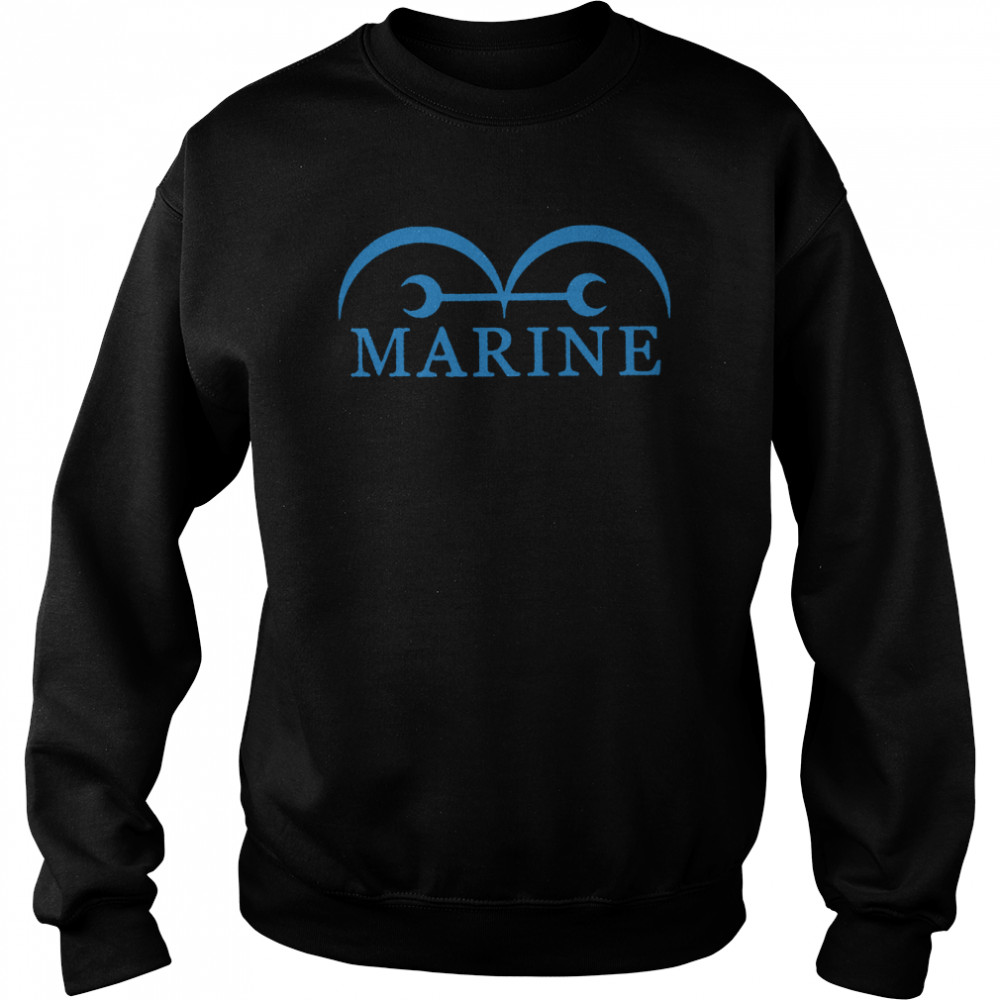 One Piece Marine shirt Unisex Sweatshirt
