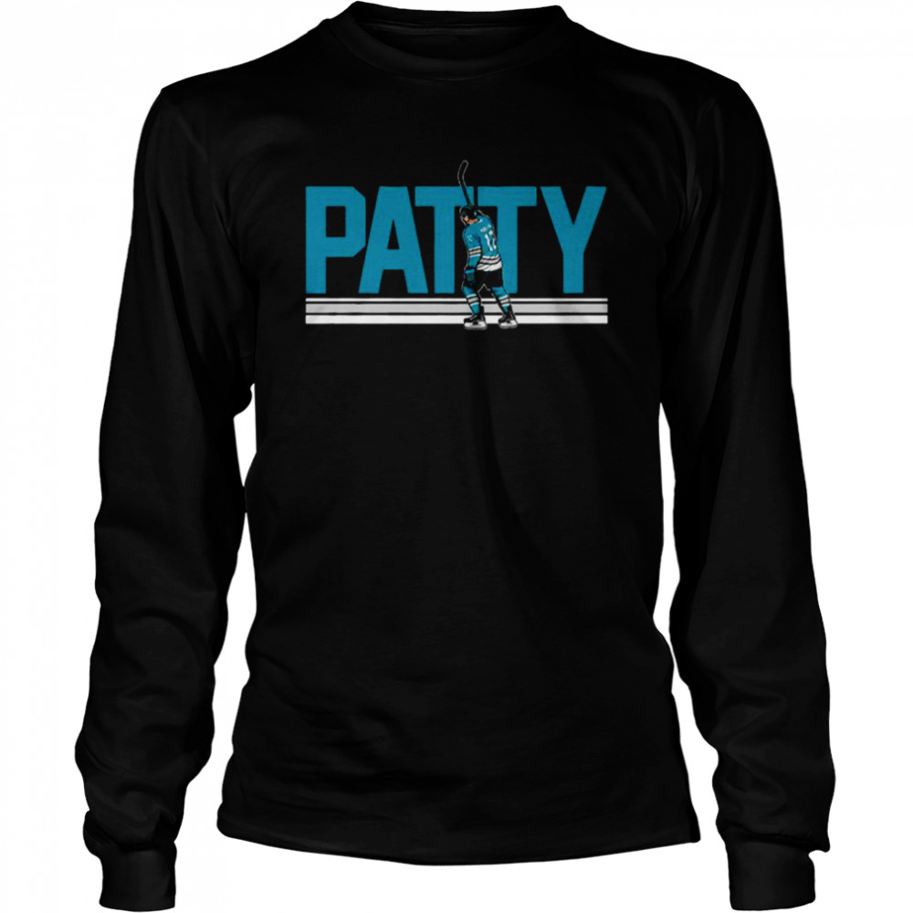 Patrick Marleau San Jose Sharks Patty shirt Long Sleeved T-shirt