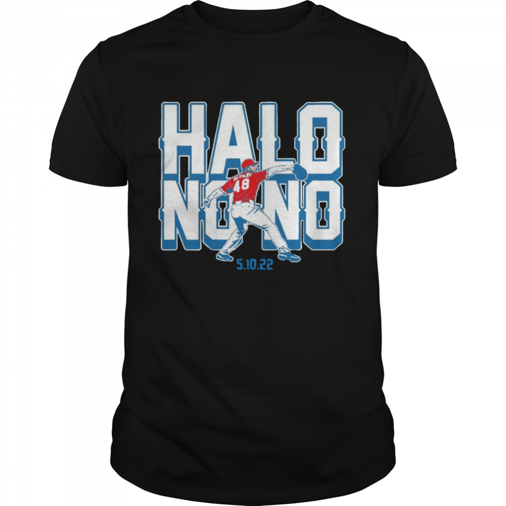 Reid Detmers Los Angeles Angels Halo No-no shirt Classic Men's T-shirt