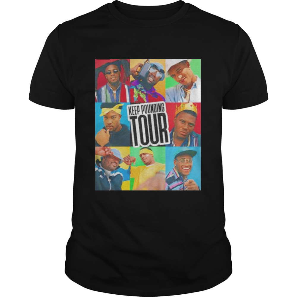 rappers legend keep pounding tour shirt