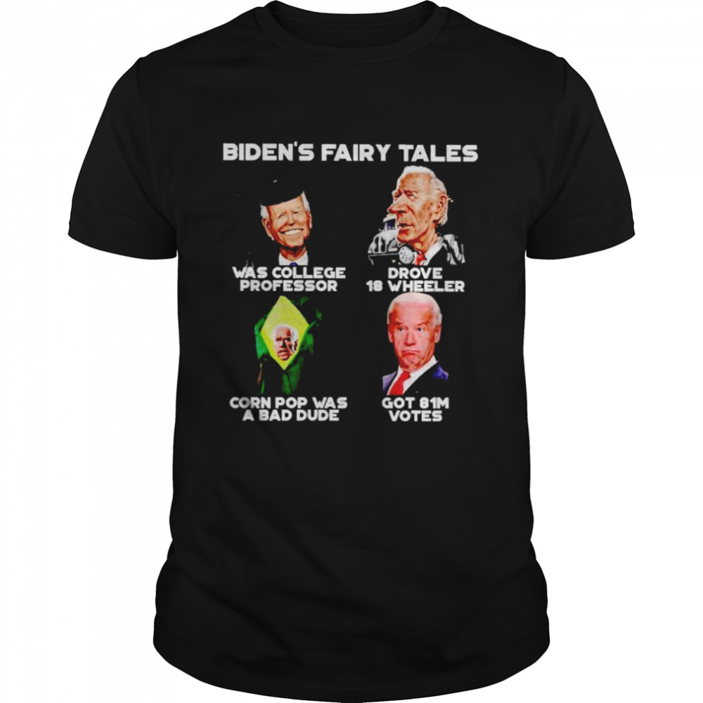 biden’s fairy tales shirt Classic Men's T-shirt