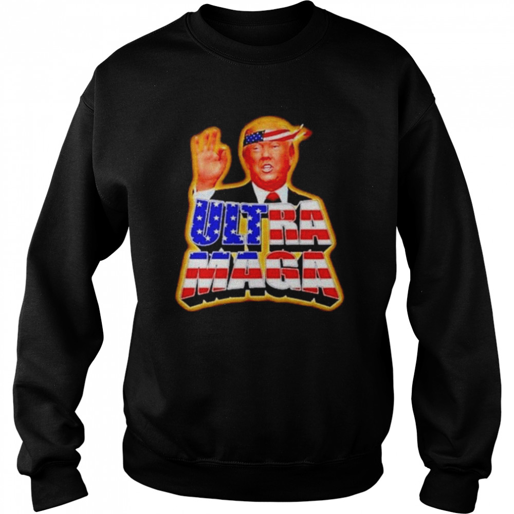 Donald Trump us Trump king the great maga king shirt Unisex Sweatshirt