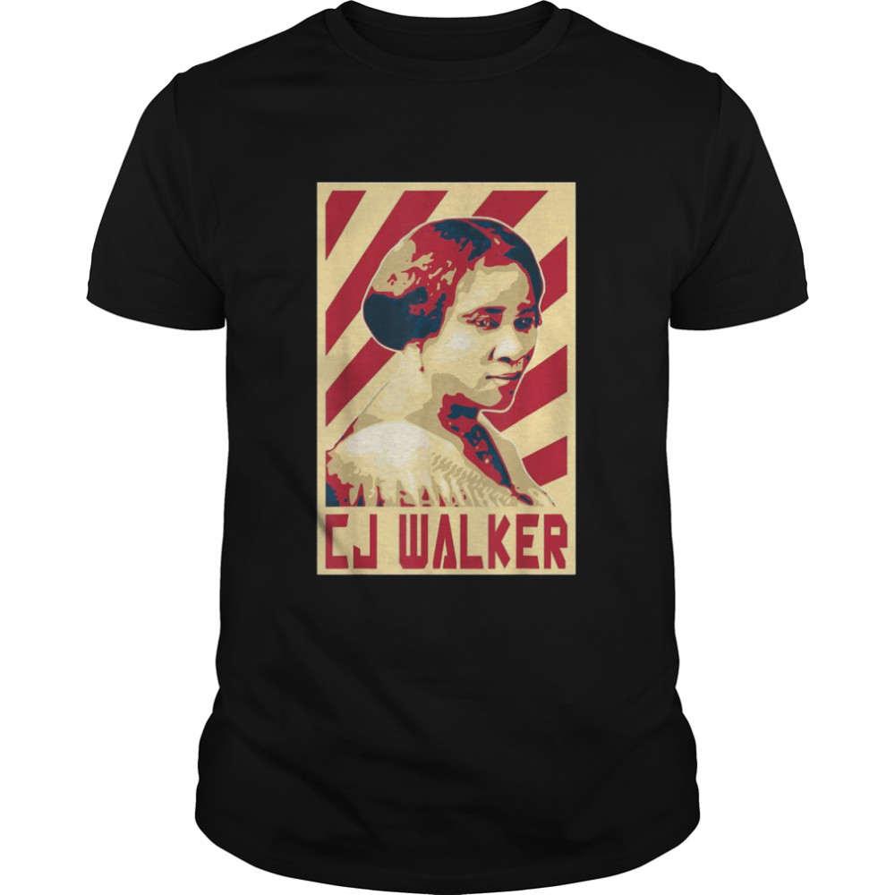 Madam CJ Walker Black History Month Strong Shirt