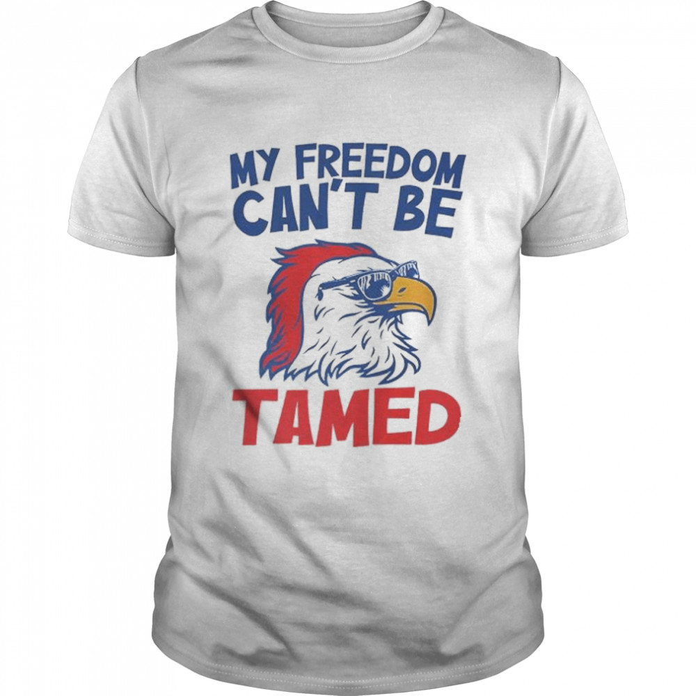 my freedom can’t be tamed shirt Classic Men's T-shirt