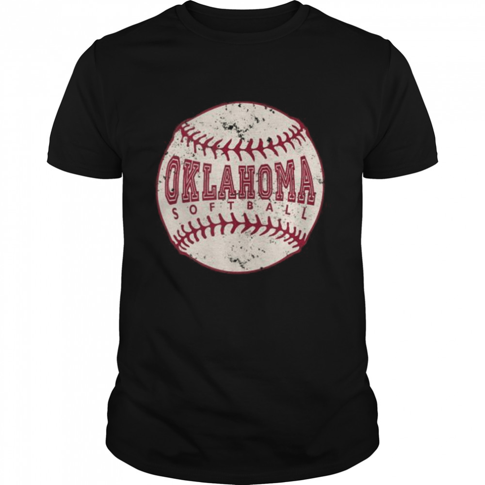 Oklahoma Softball Ball Shirt