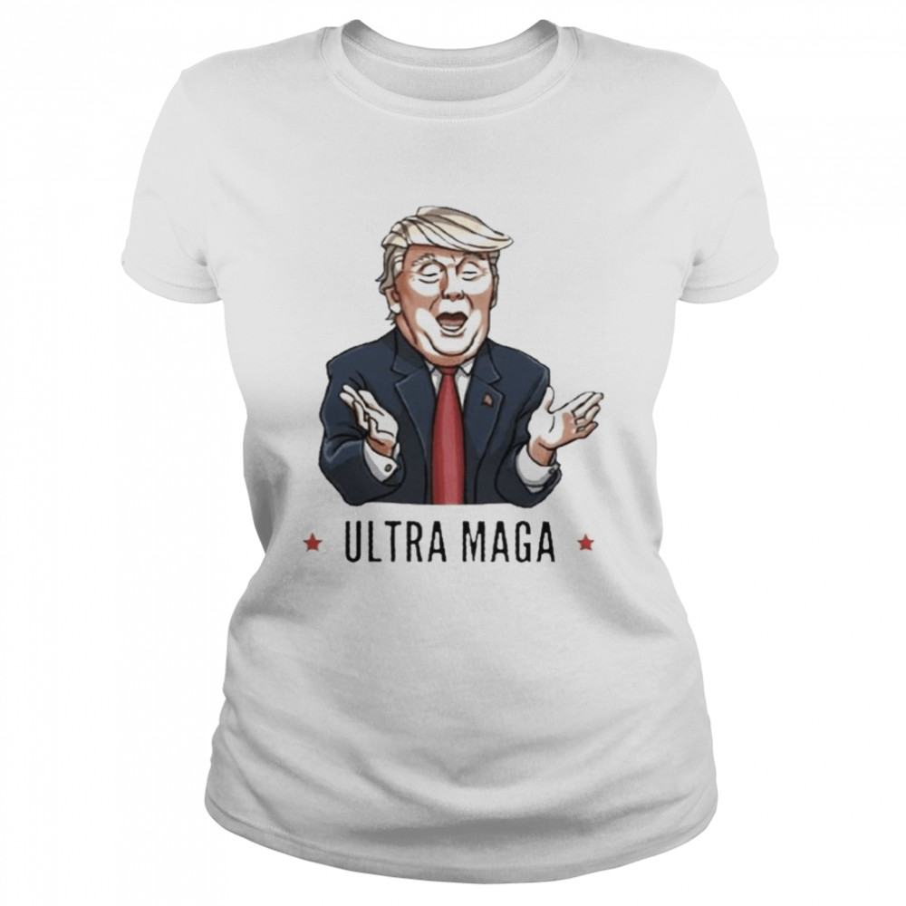 President Trump meme Ultra Maga shirt Classic Women's T-shirt