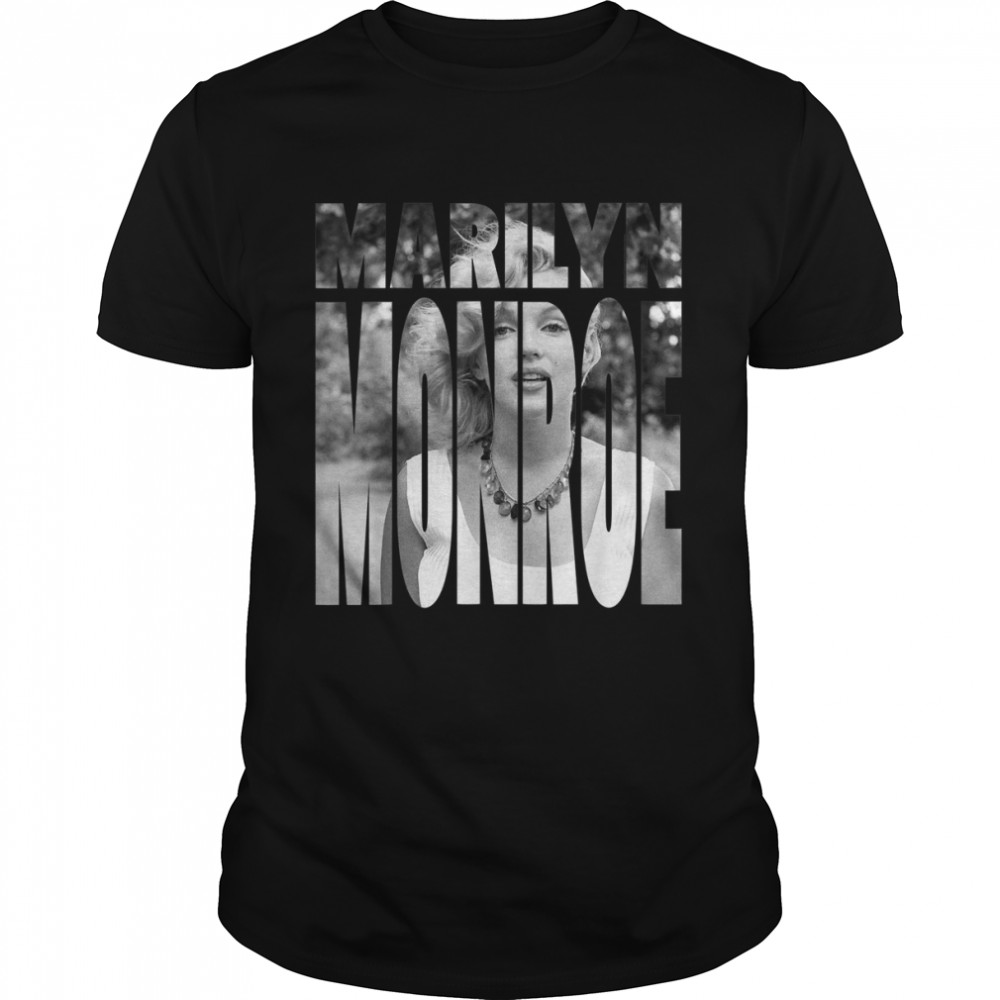 Marilyn Monroe Name Silhouette T- Classic Men's T-shirt