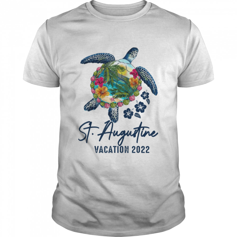 St. Augustine Sea Turtle Florida Family Vacation 2022  Classic Men's T-shirt