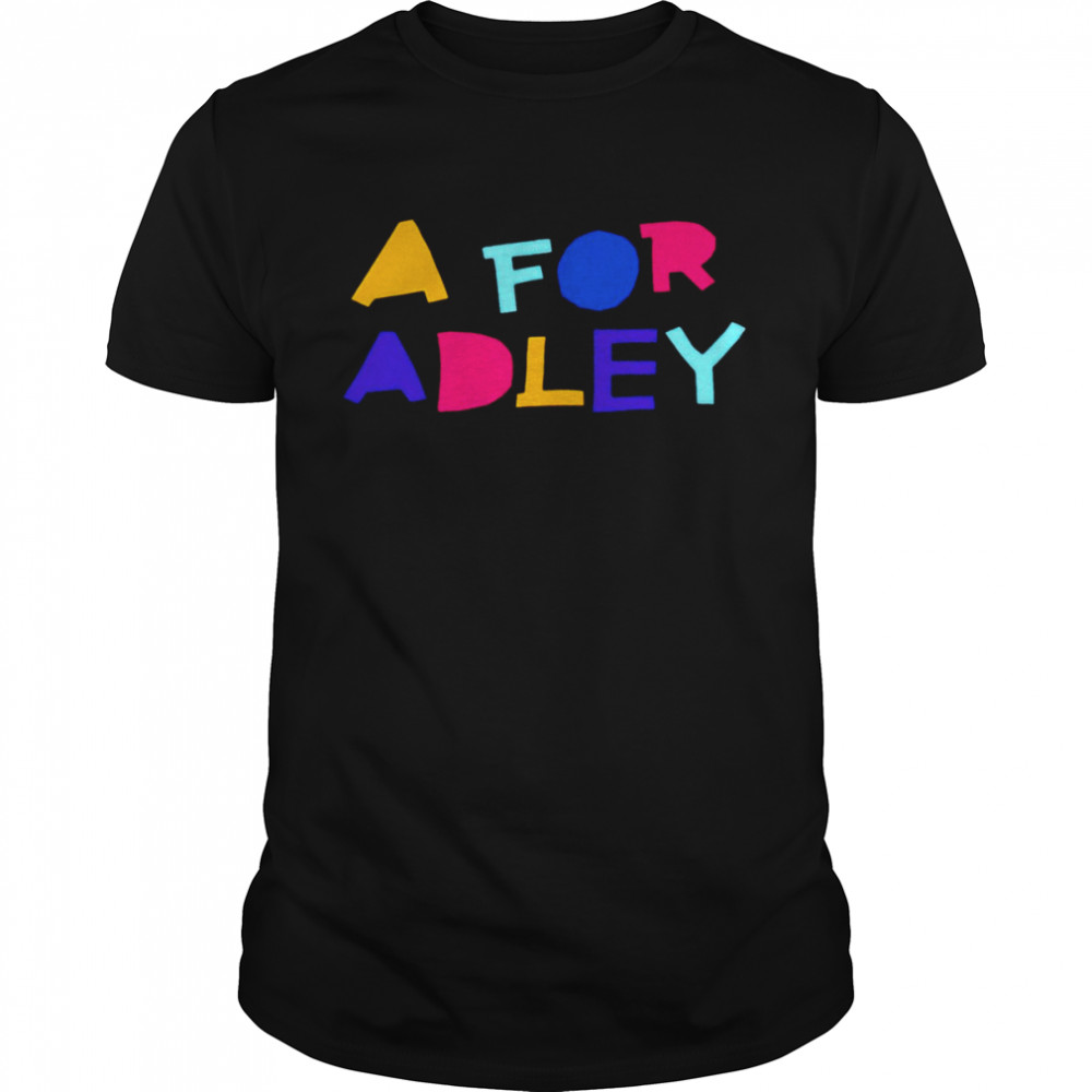 A for Adley BFF Rainbow T-shirts Classic Men's T-shirt