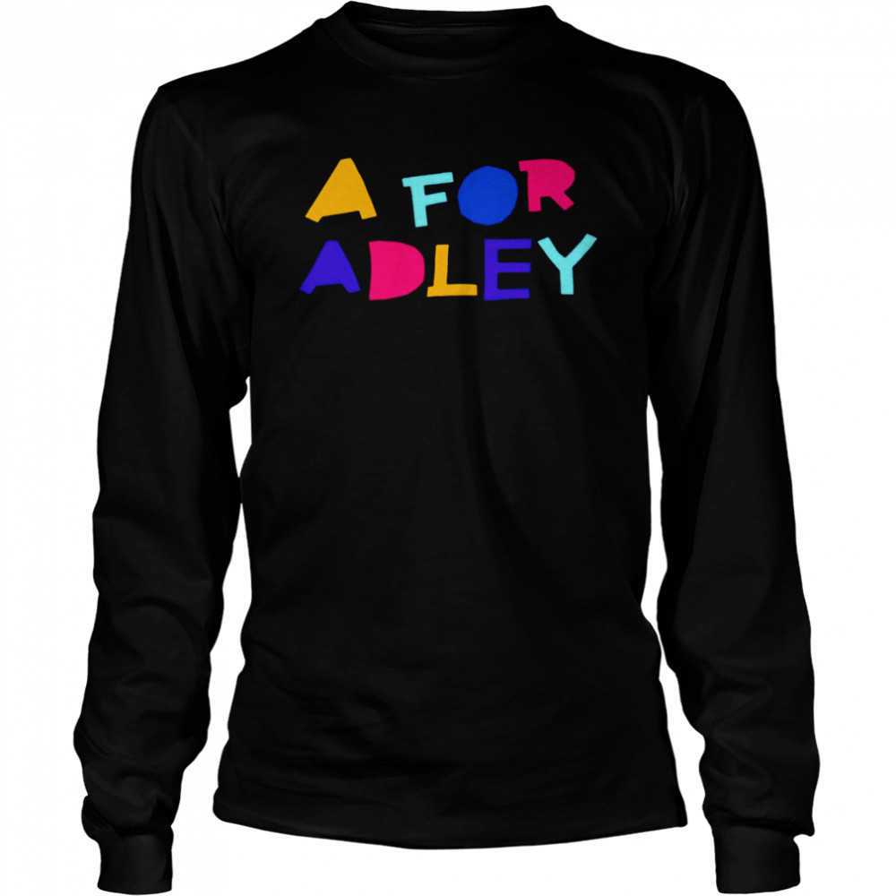 A for Adley BFF Rainbow T-shirts Long Sleeved T-shirt