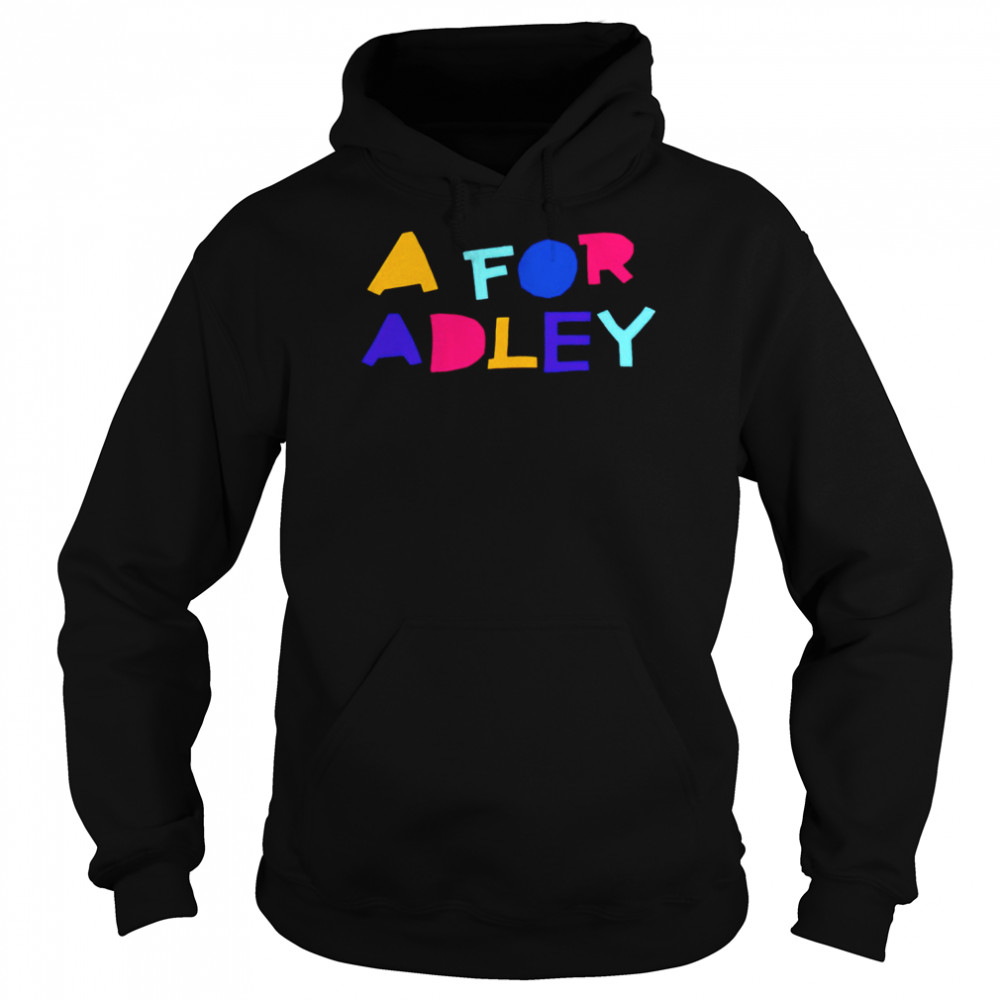 A for Adley BFF Rainbow T-shirts Unisex Hoodie