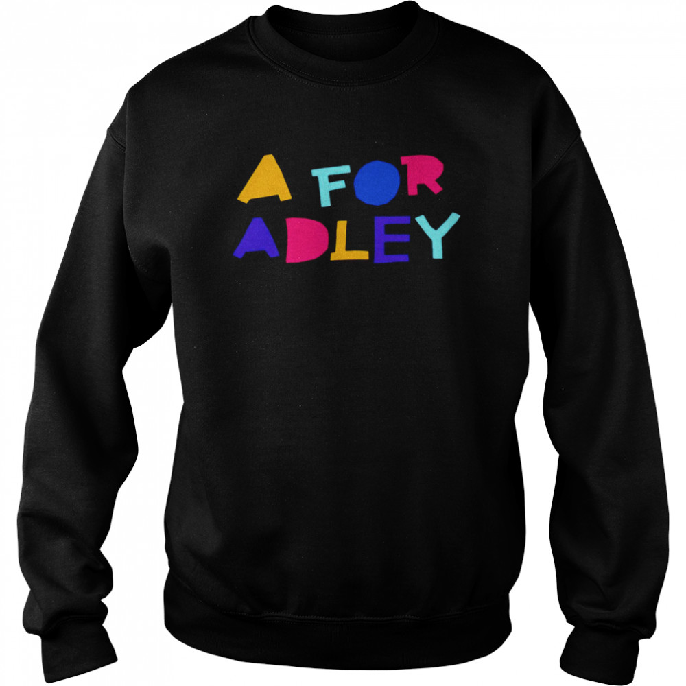 A for Adley BFF Rainbow T-shirts Unisex Sweatshirt