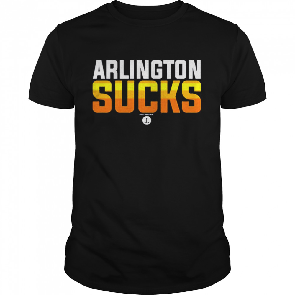 Arlington Sucks T- Classic Men's T-shirt