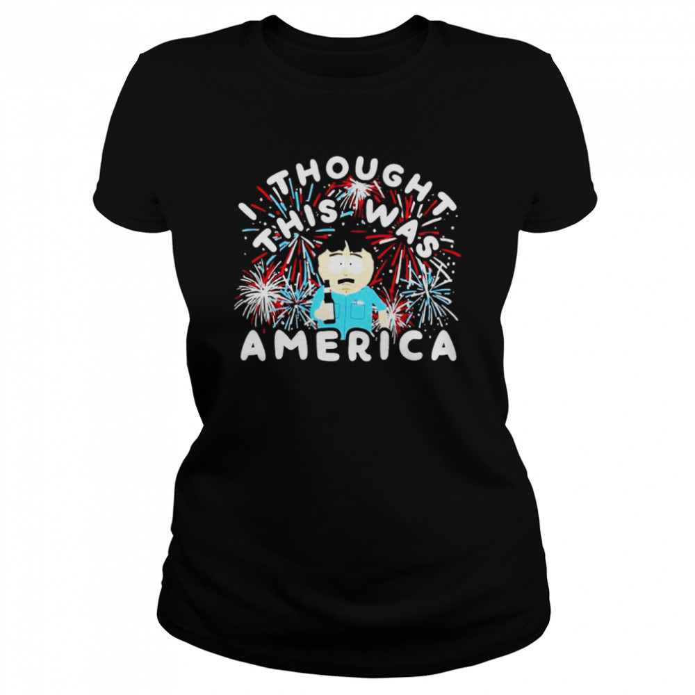 i thought this was America firework shirt Classic Women's T-shirt