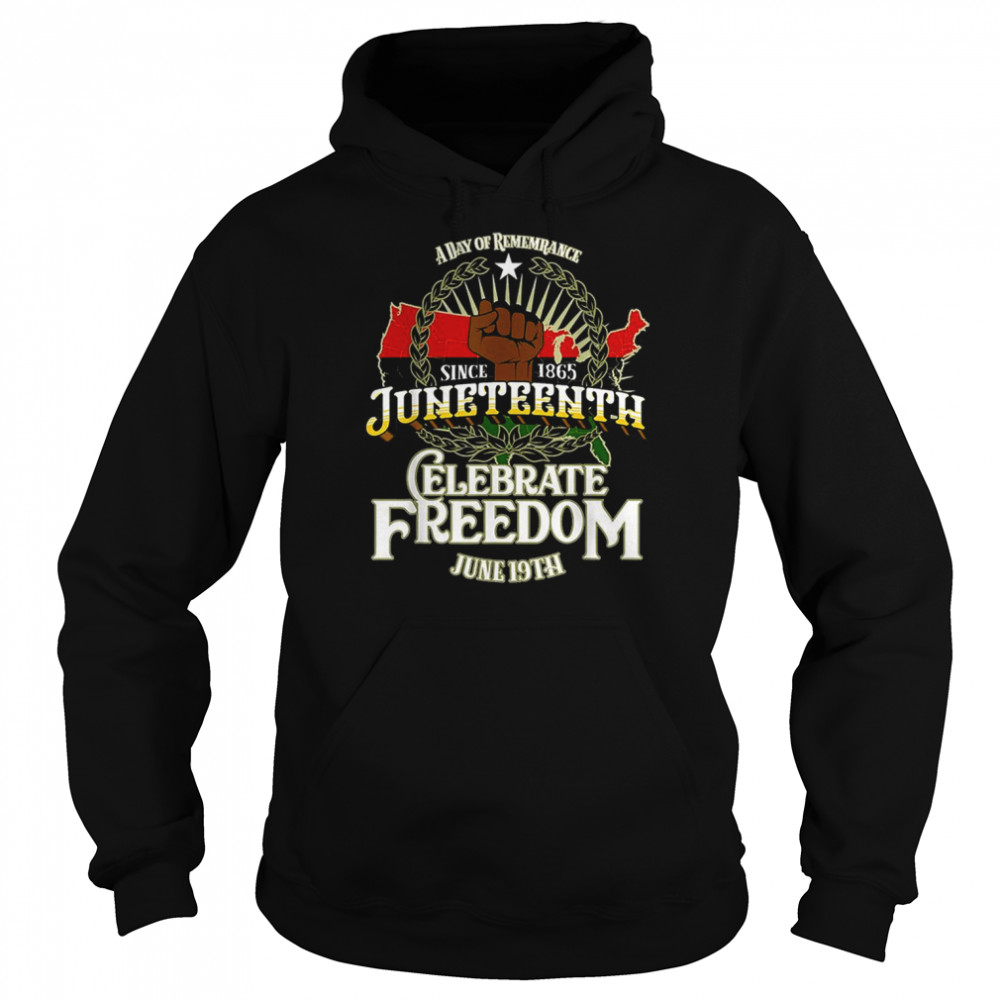 juneteenth celebrate freedom Classic T- Unisex Hoodie