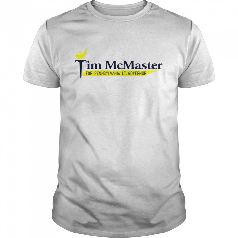 Tim McMaster for Pennsylvania shirt