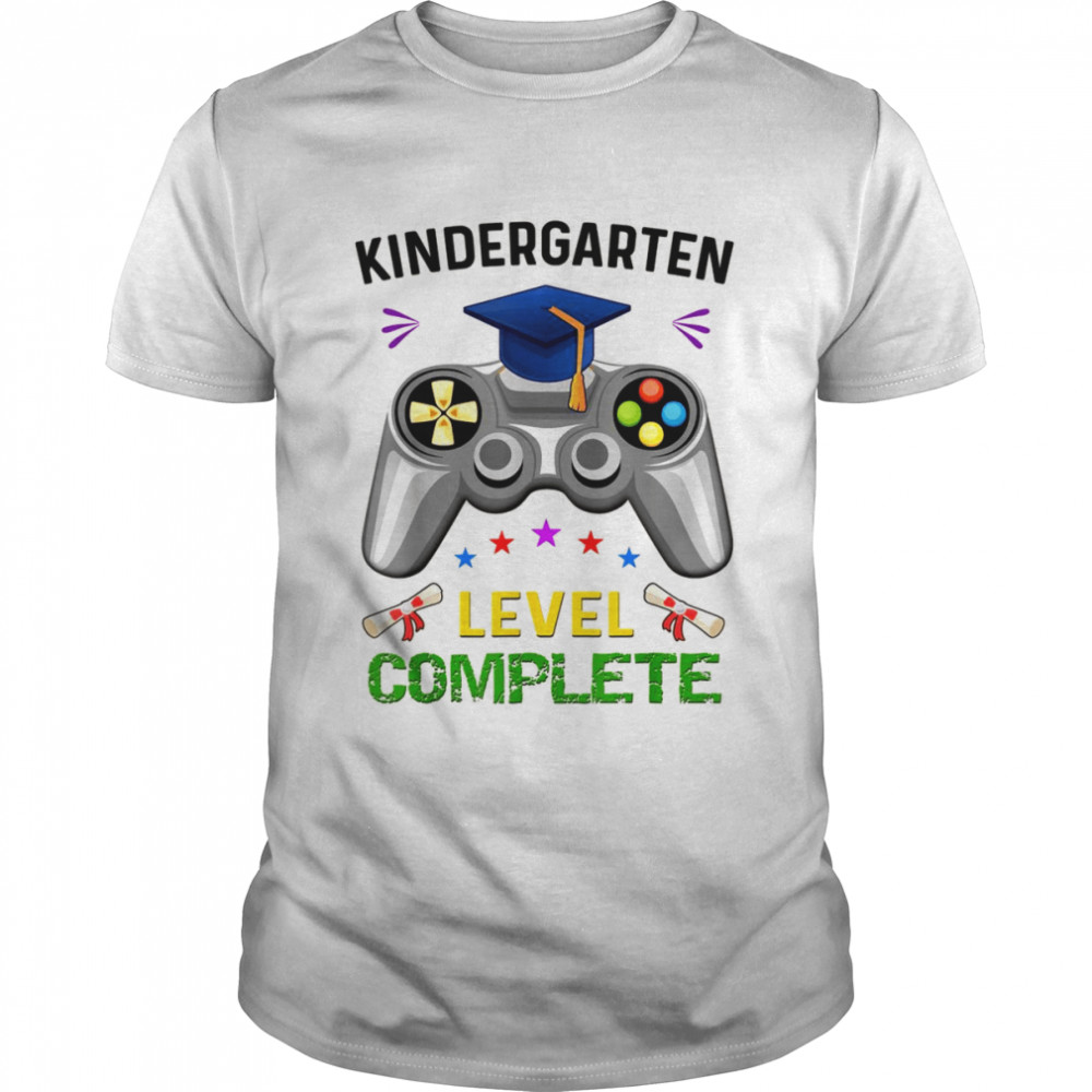 Kindergarten Level Complete Graduation class 2022 gamerShirt