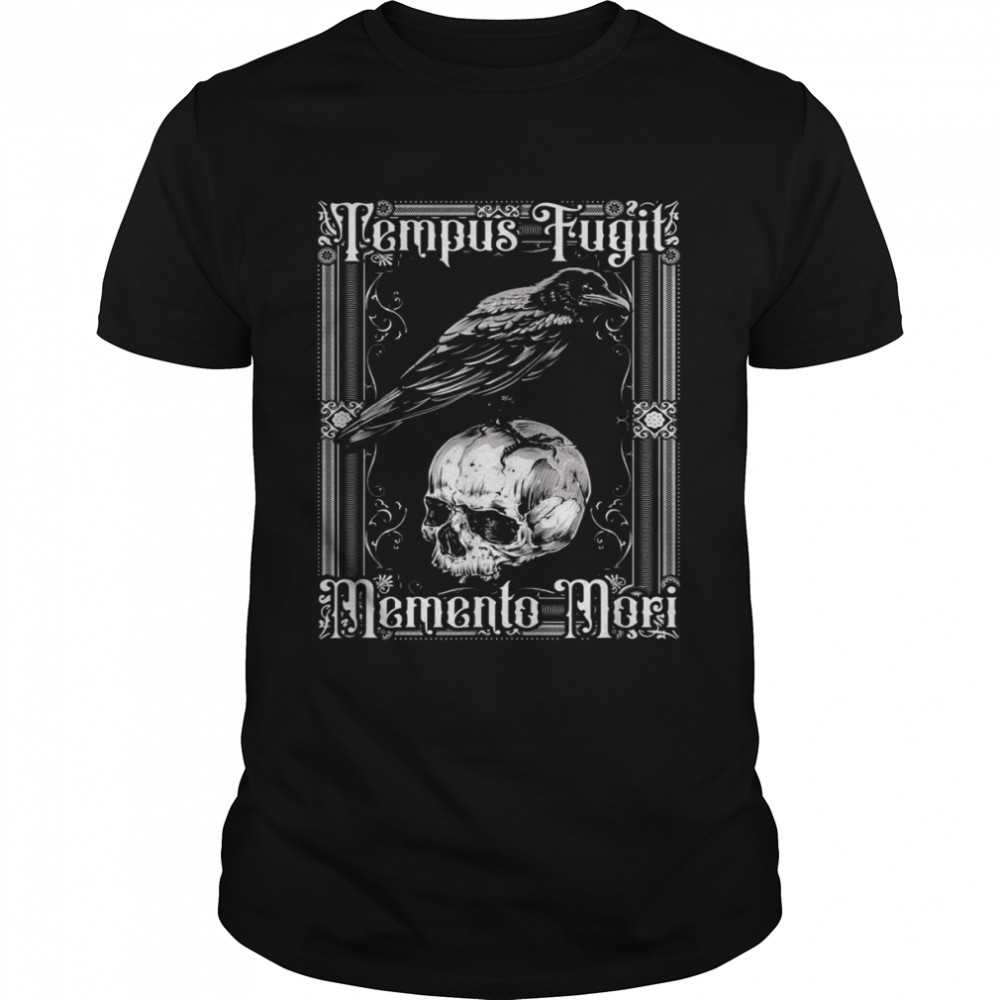 Tempus Fugit Memento Mori lateinischer SpruchShirt Shirt