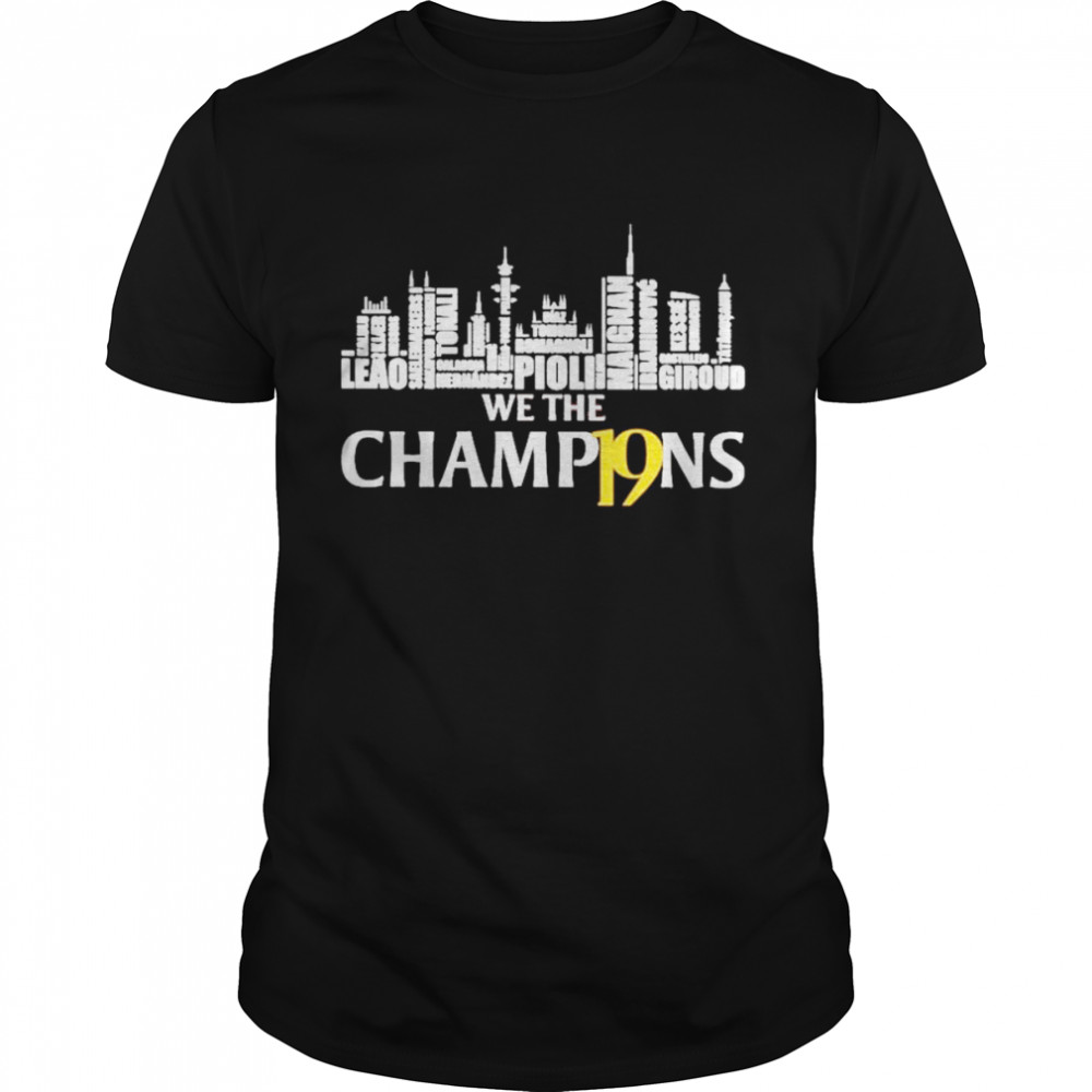 AC Milan City We the Champions 19 Campioni Shirt