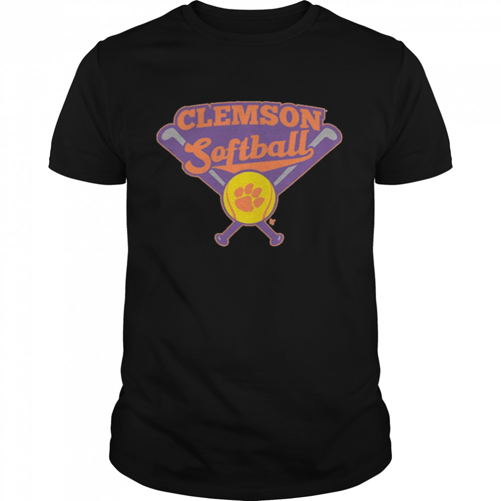 Clemson Softball Clemson Tigers Logo Shirt