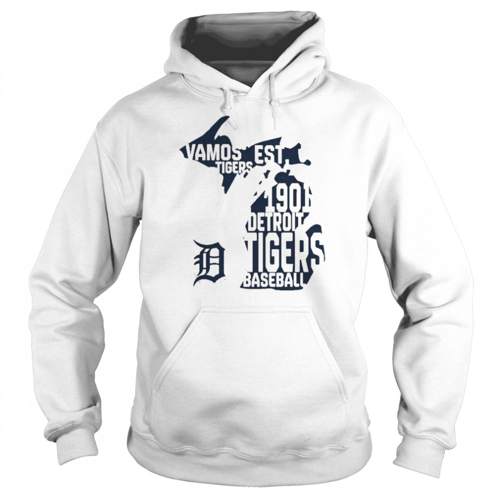Detroit Tigers Fanatics Hometown Hot Shot T- Unisex Hoodie