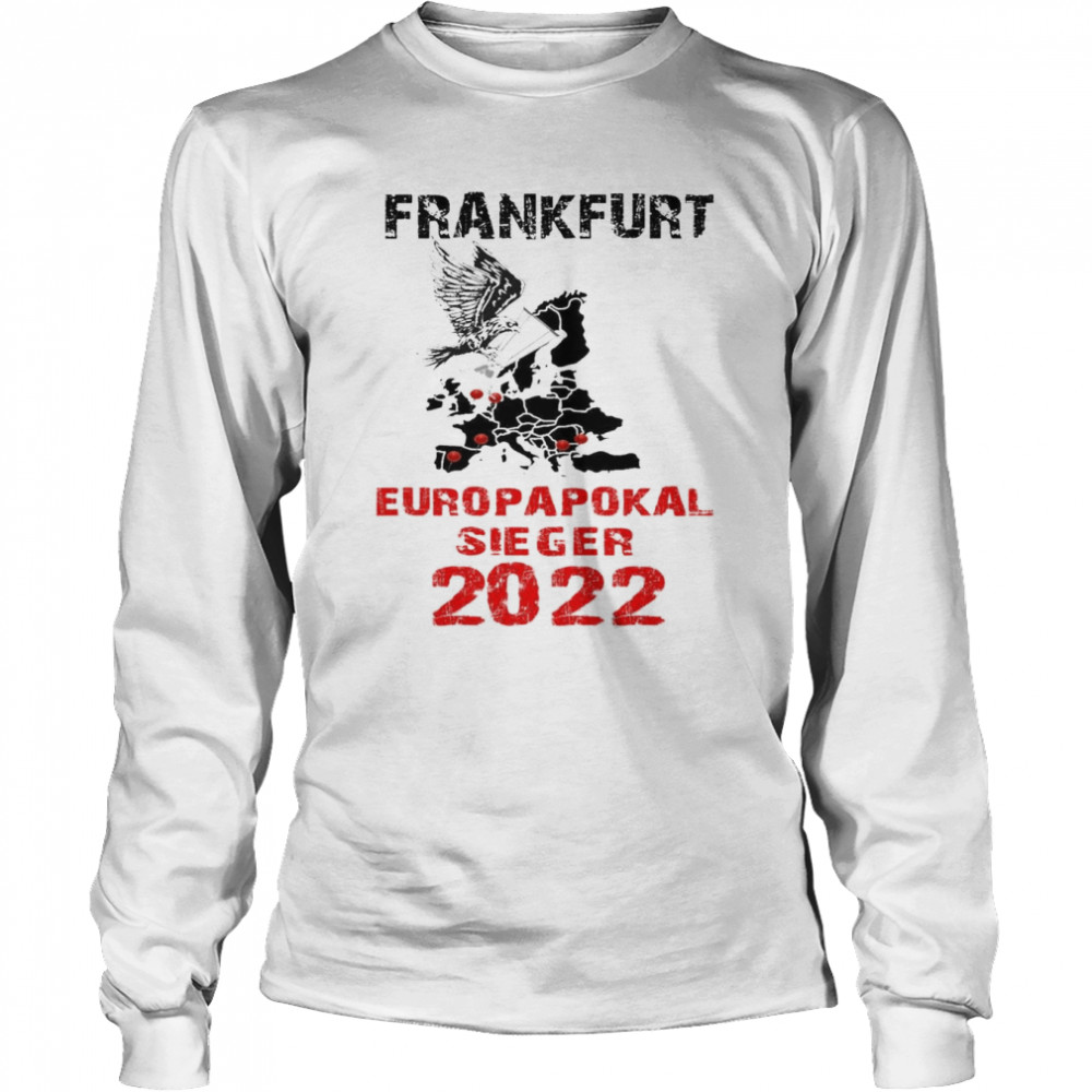 Europapokal Sieger 2022 Frankfurt Fan  Long Sleeved T-shirt