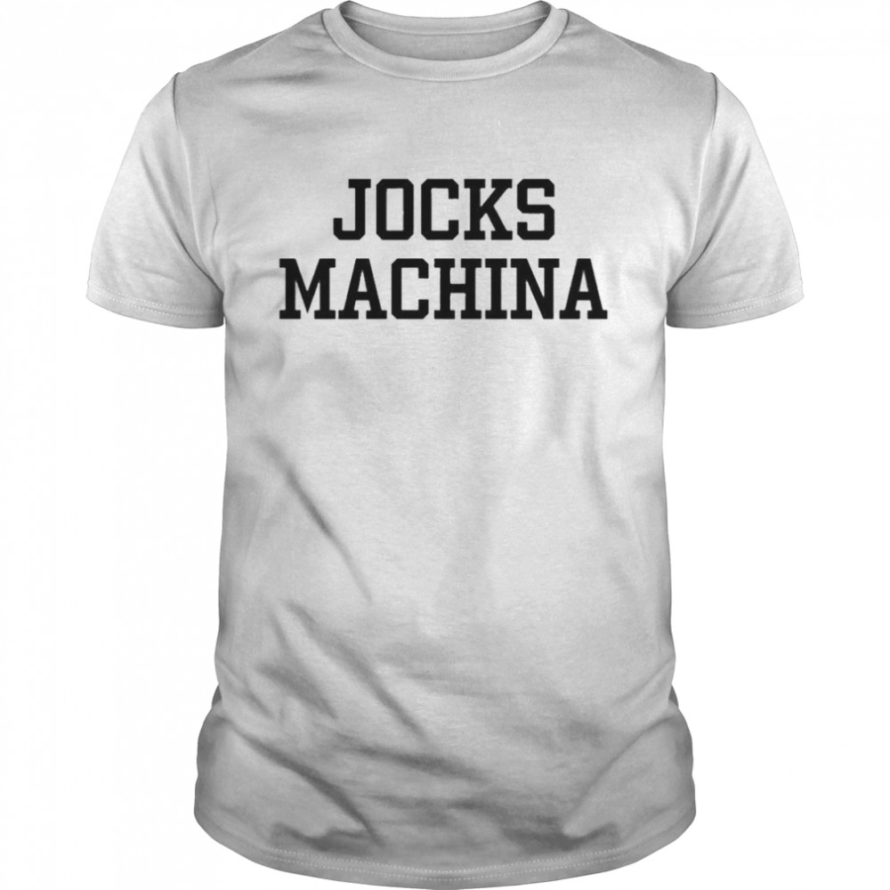 Jesse Jerdak Has Your Back Jocks Machina Shirt