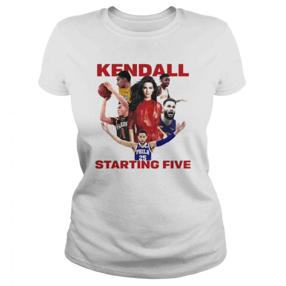 Kendall Starting Five Jenner Team  Classic Women's T-shirt