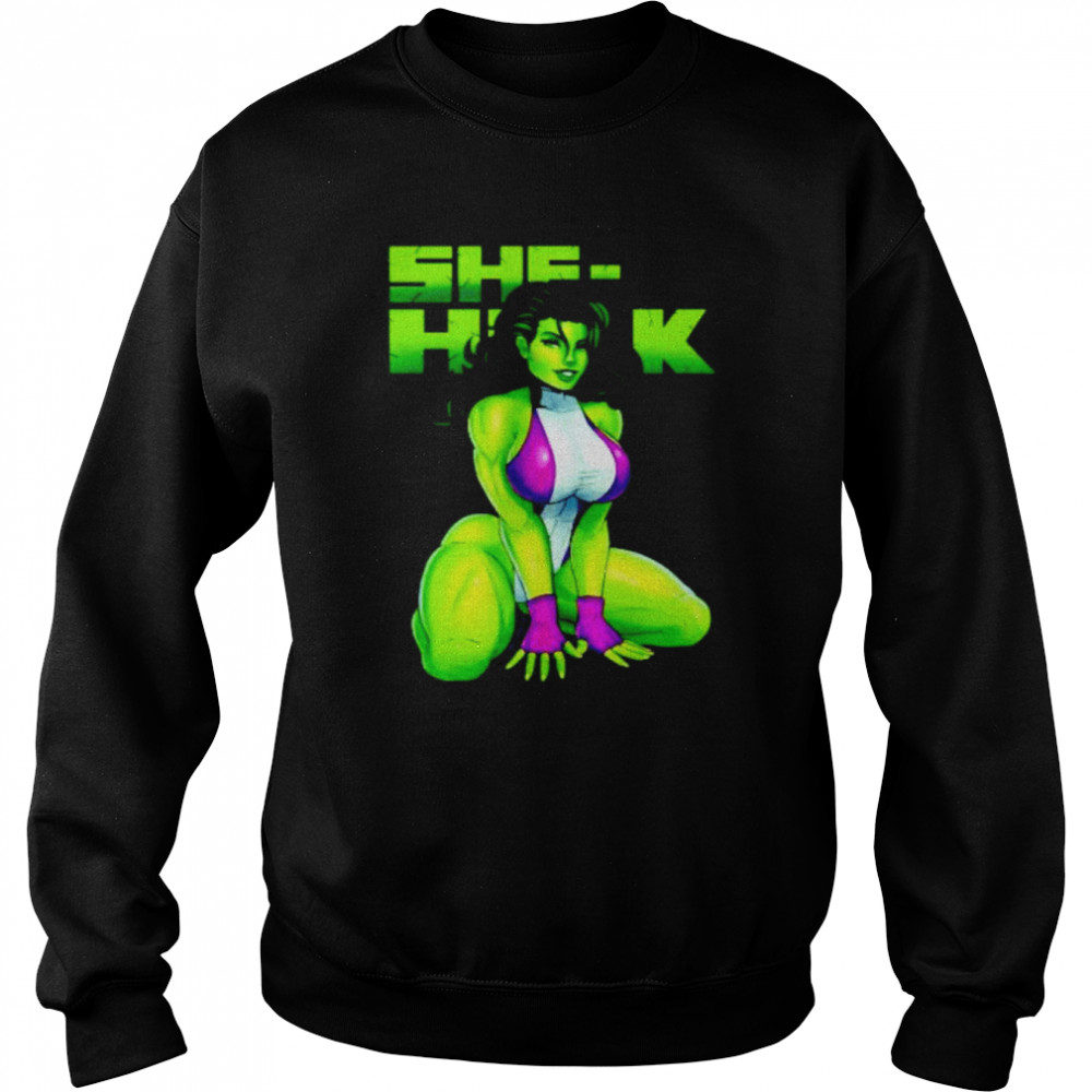 She Hulk The Savage Girl  Unisex Sweatshirt