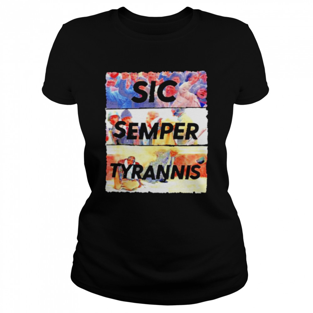 Sic Semper Tyrannis Nicolae Ceaușescu  Classic Women's T-shirt