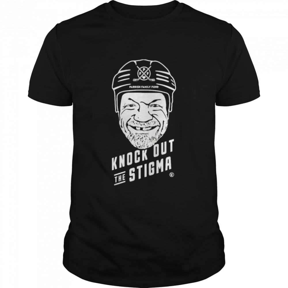 Sotastick Merch Knock Out The Stigma Parrish Family Fund  Classic Men's T-shirt
