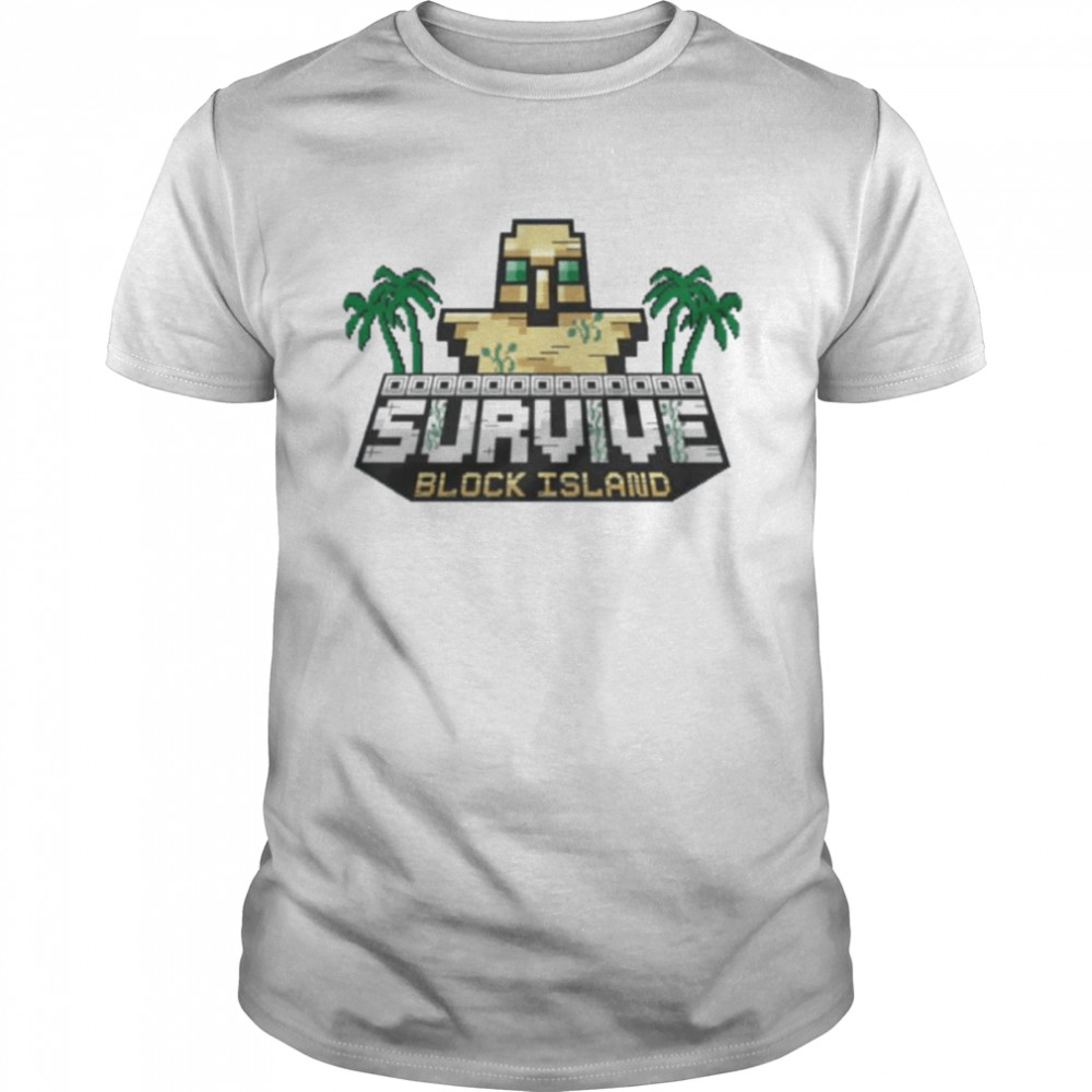 Survive Block Island Logo  Classic Men's T-shirt