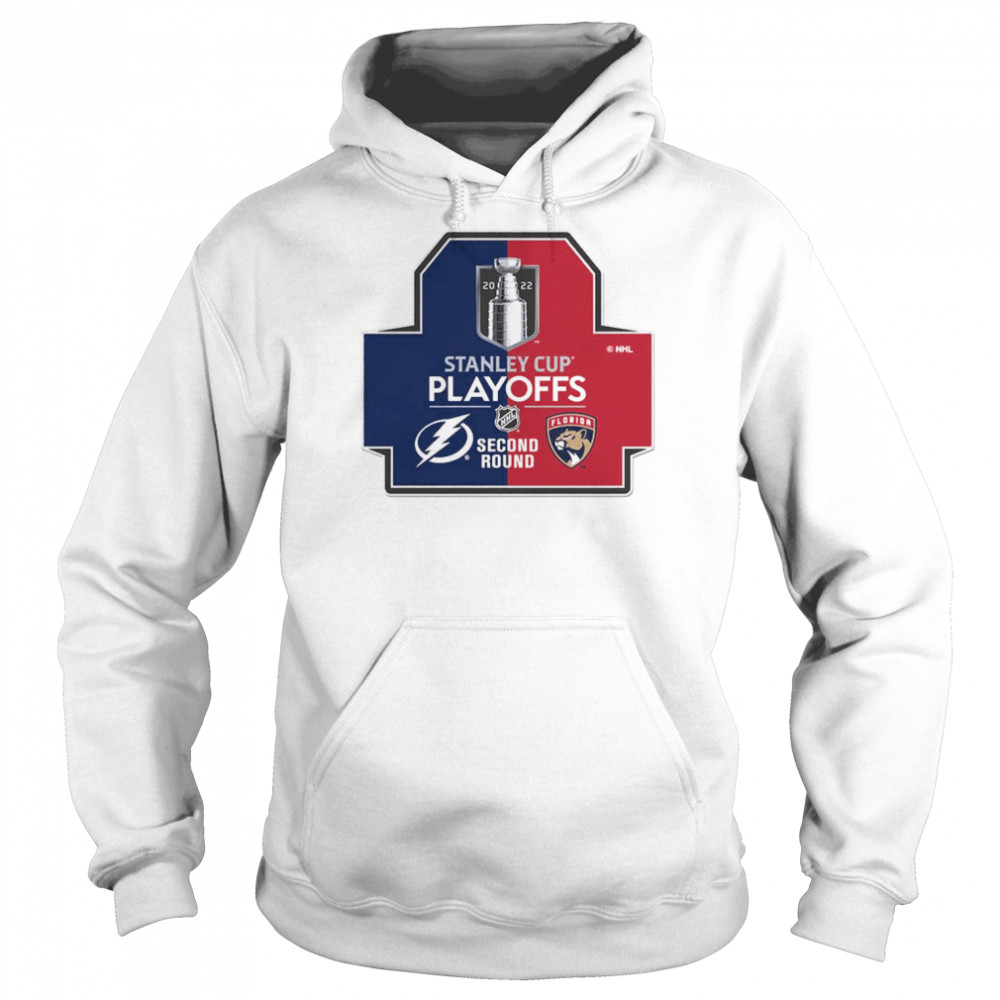 Tampa Bay Lightning vs Florida Panthers 2022 Stanley Cup Playoff Second Round  Unisex Hoodie