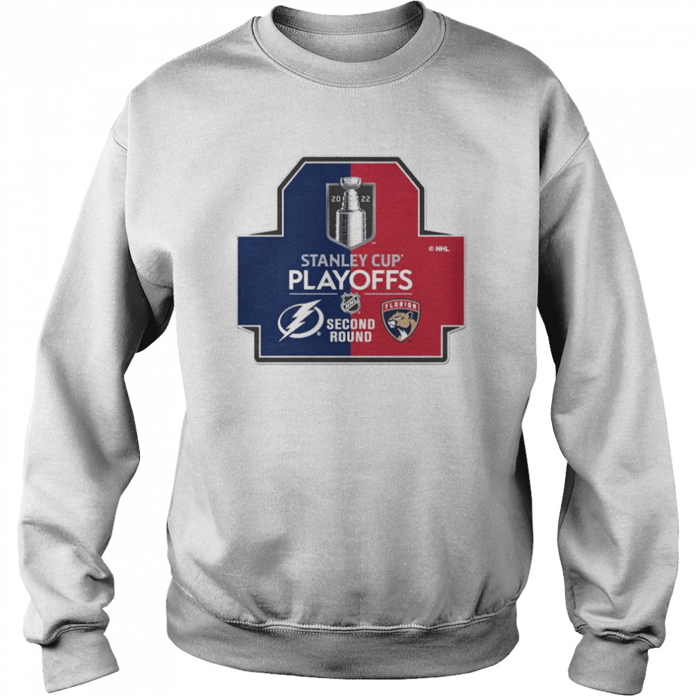 Tampa Bay Lightning vs Florida Panthers 2022 Stanley Cup Playoff Second Round  Unisex Sweatshirt