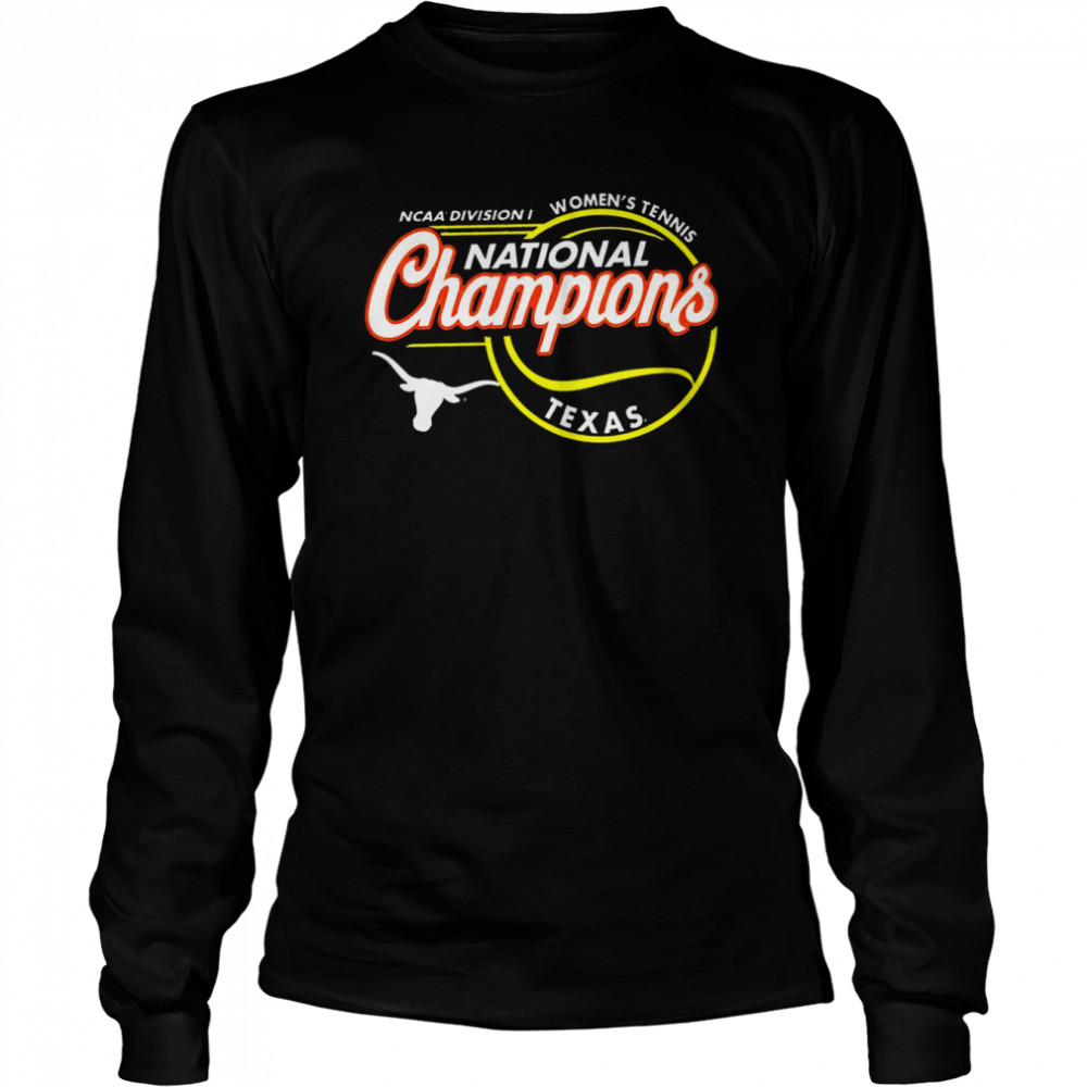 Texas Longhorns Women’s Tennis 2022 Ncaa National Champions logo T-shirt Long Sleeved T-shirt