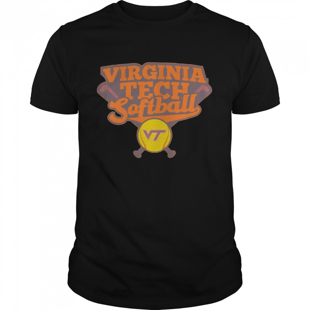 Virginia Tech Hokies Softball logo shirt Classic Men's T-shirt