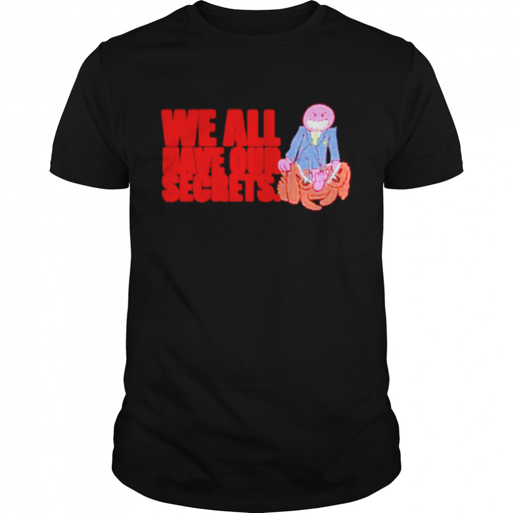 We All Have Our Secrets Norman Unzipping shirt