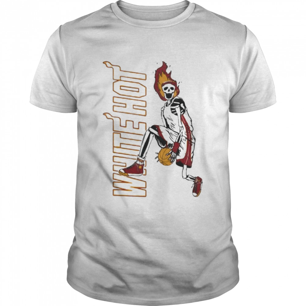 White Hot Basketball  Classic Men's T-shirt