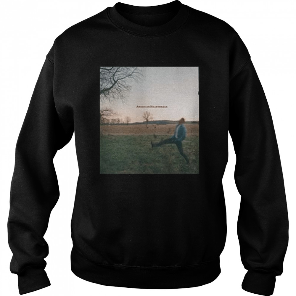Zach bryan American heartbreak album cover shirt Unisex Sweatshirt