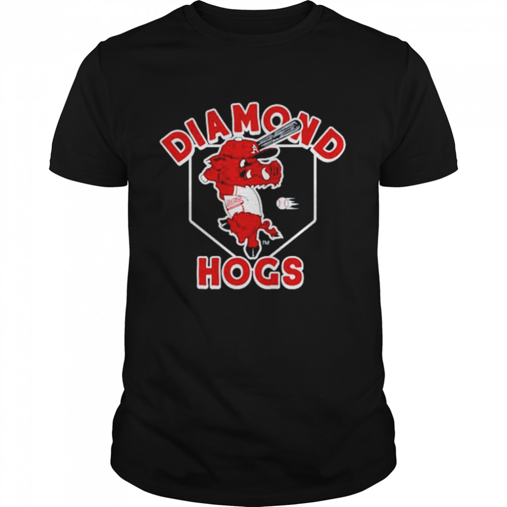 Arkansas Razorbacks diamond hogs shirt Classic Men's T-shirt