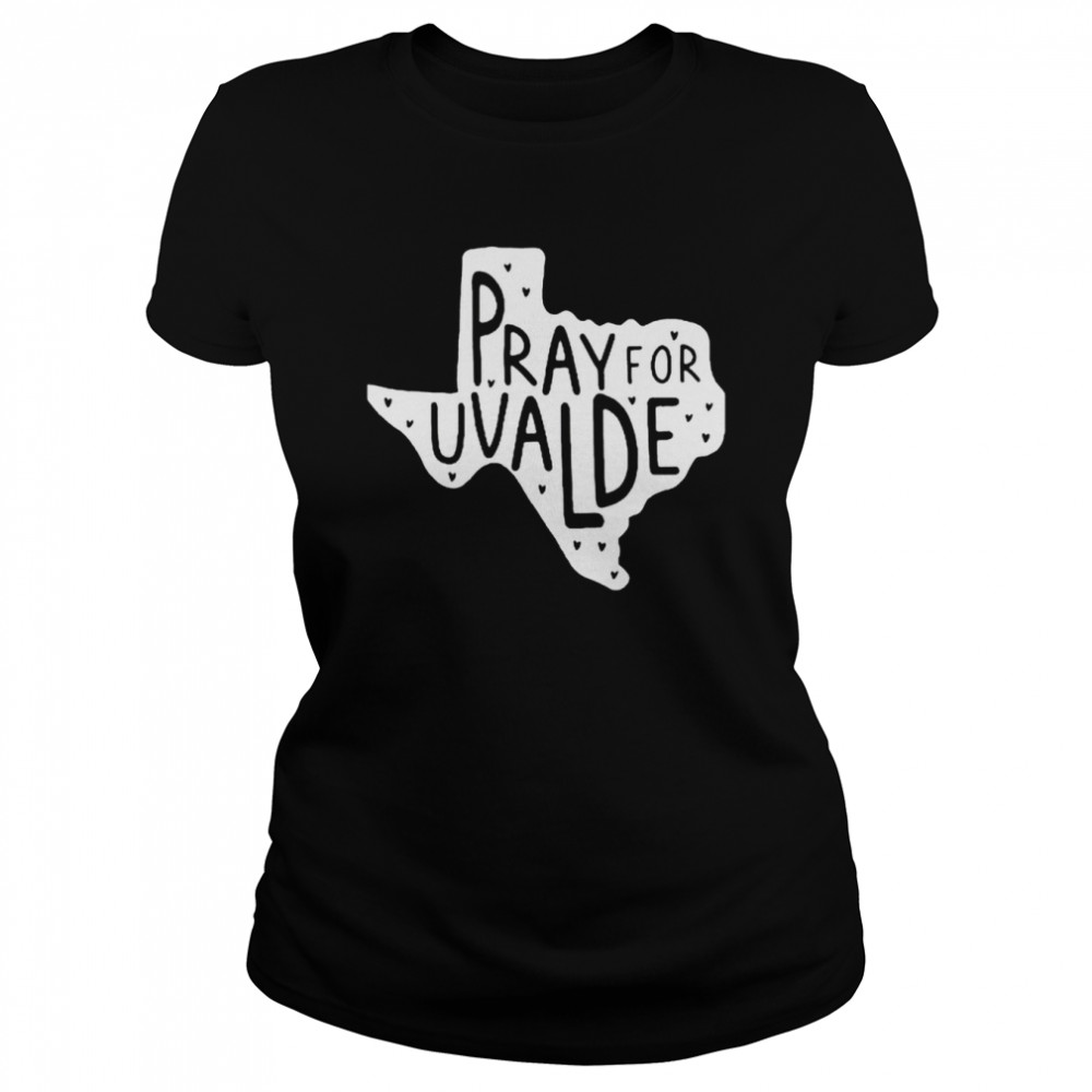 Pray For Uvalde Texas  Classic Women's T-shirt