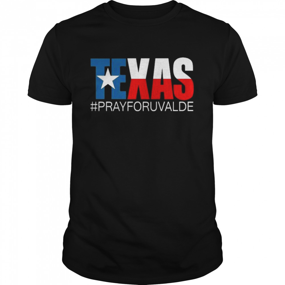 Texas strong pray for uvalde shirt Classic Men's T-shirt
