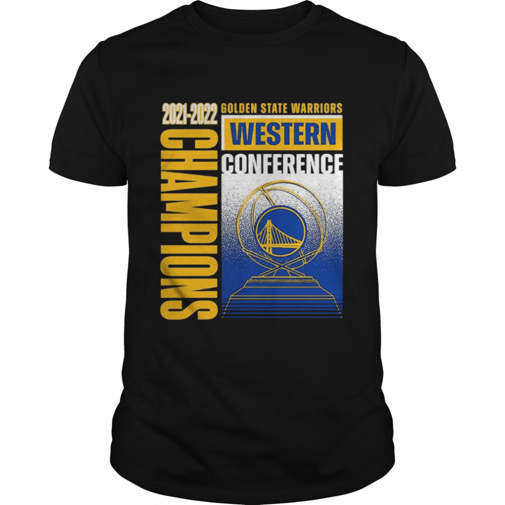 2021-2022 Golden State Warriors Western Conference Champions Shirt