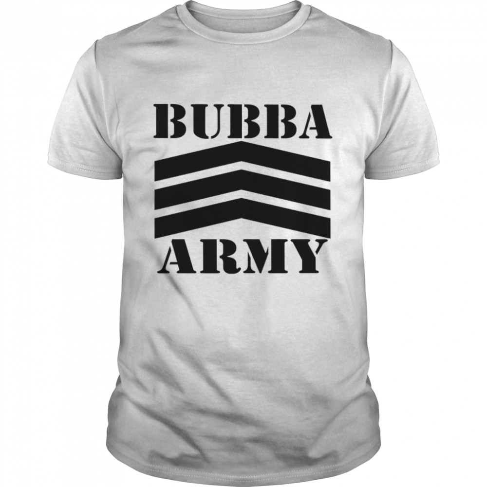 Bubba Army logo 2022 T-shirt
