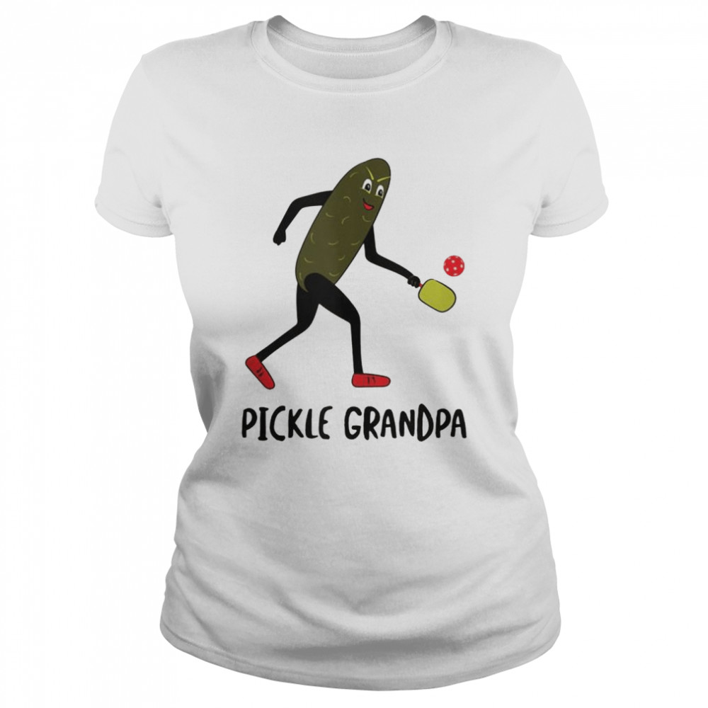 Mens Pickleball Grandpa, Fathers Day Pickleball Player Tank Top  Classic Women's T-shirt