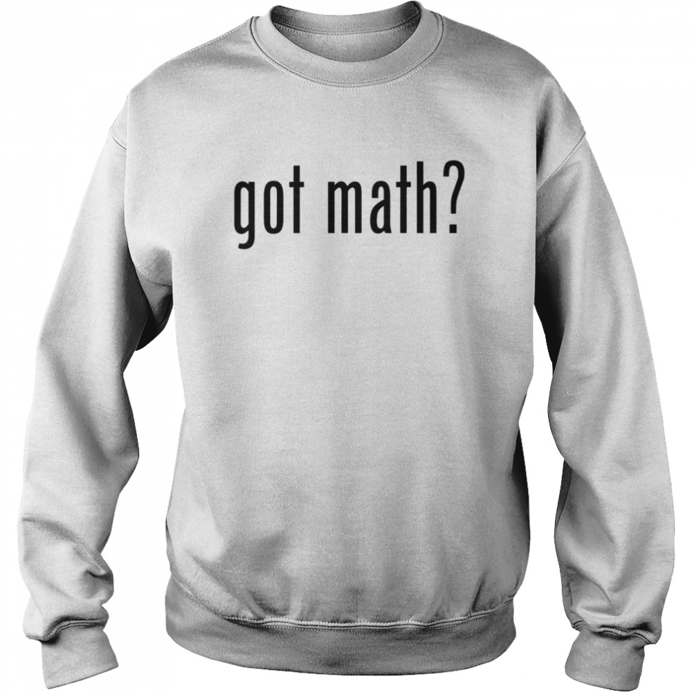 Nerdy Got Math Teacher Algebra Geometry Back to School  Unisex Sweatshirt